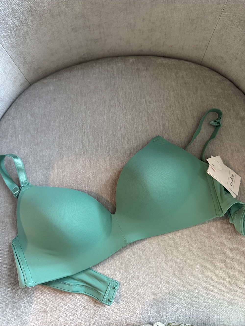 New Auden nursing bra 36B sage green